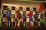 Mumbai Indians tie up with Spiderman in Mumbai on 7th April 2013 (5).JPG